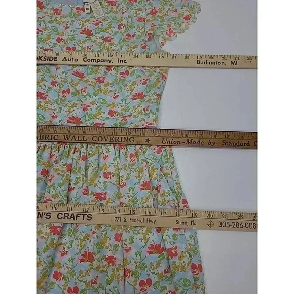 Matilda Jane Mini Dress Women's Size 6 Floral Back Zipper - Picture 4 of 6